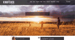 Desktop Screenshot of kingfisherfm.co.za